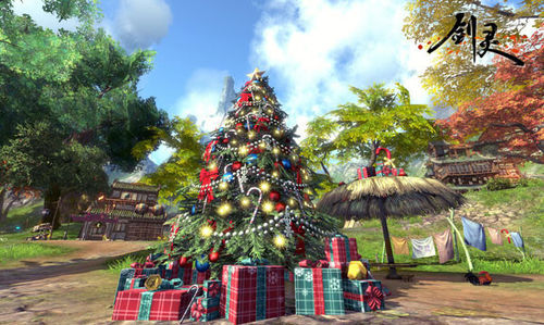 劍靈圣誕節(jié)版本游戲場景搶先看 活動前瞻 劍靈圣誕節(jié)版本游戲場景搶先看 活動前瞻