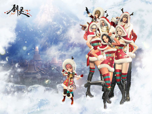 劍靈圣誕節(jié)版本游戲場景搶先看 活動前瞻 劍靈圣誕節(jié)版本游戲場景搶先看 活動前瞻