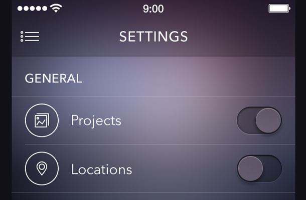 40個手機APP應(yīng)用設(shè)置界面UI設(shè)計