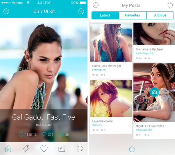 20個漂亮的手機用戶界面UI設(shè)計