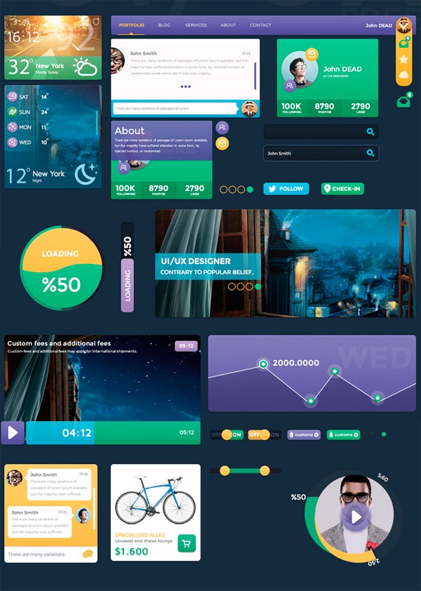 20個漂亮的手機用戶界面UI設(shè)計