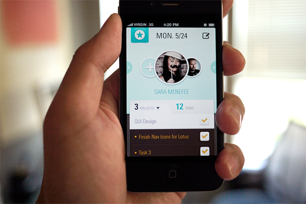 20個漂亮的手機用戶界面UI設(shè)計