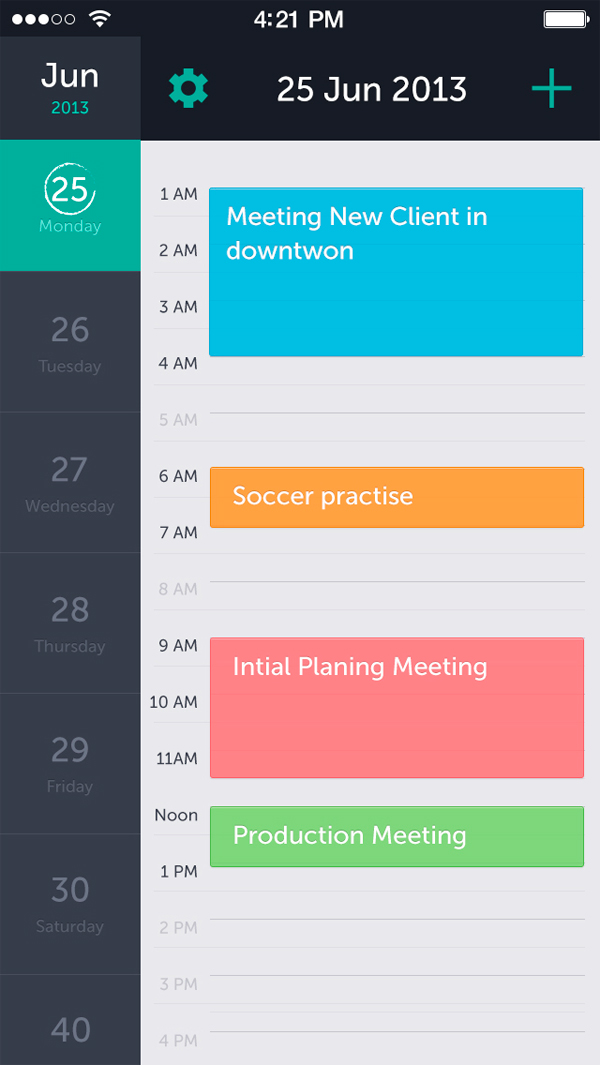 20個漂亮的手機用戶界面UI設(shè)計