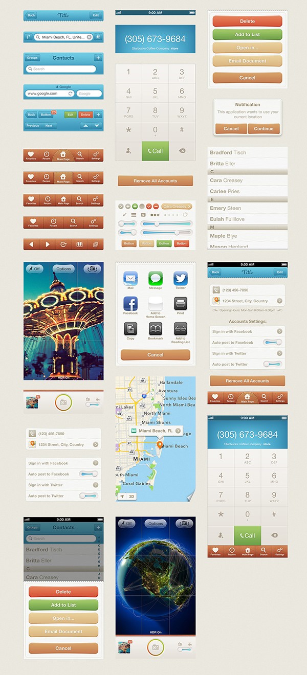 20個漂亮的手機用戶界面UI設(shè)計