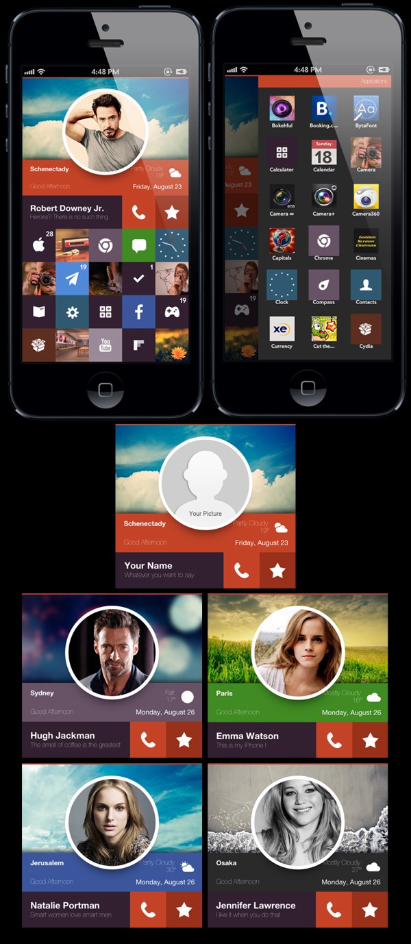 20個漂亮的手機用戶界面UI設(shè)計